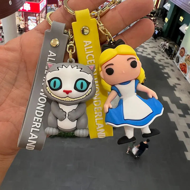 Alice in Wonderland Keychain