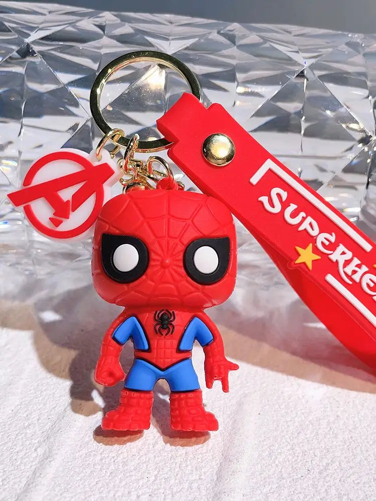 Marvel Superhero Silicone Keychains