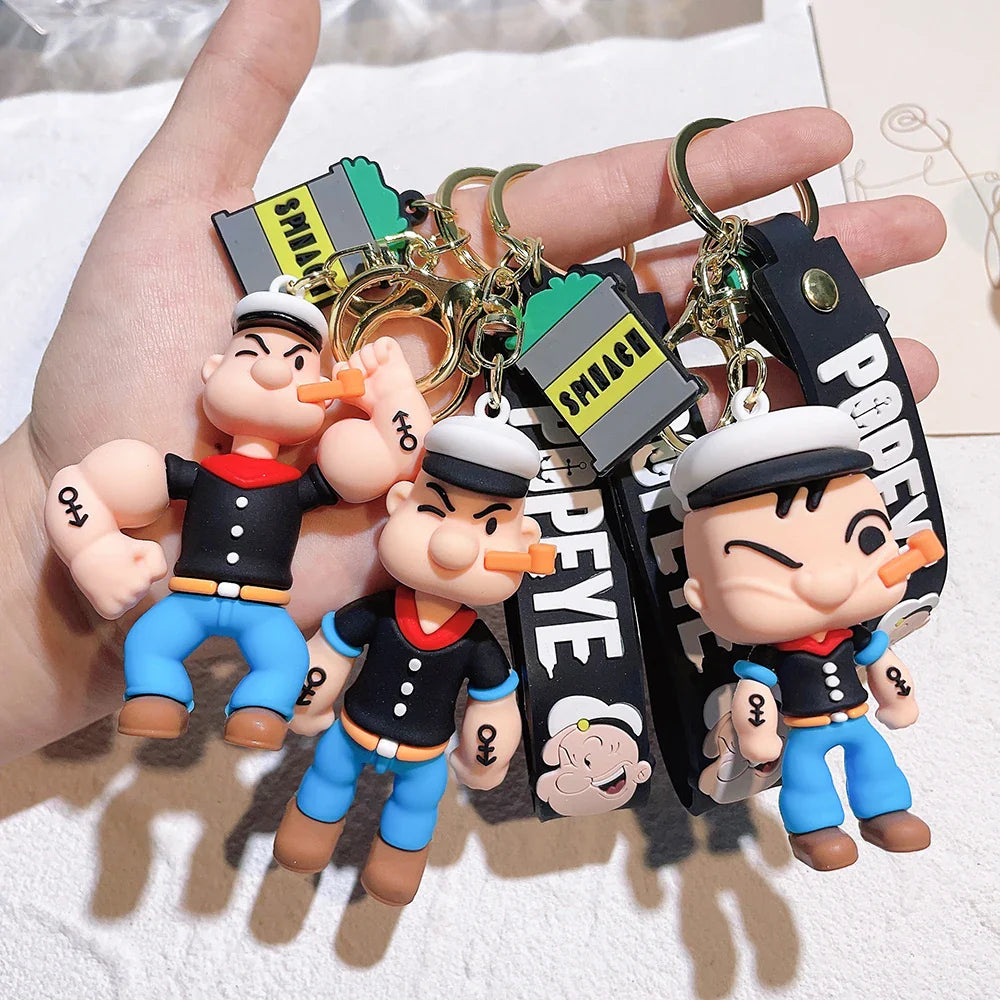 Popeye The Sailor Keychain