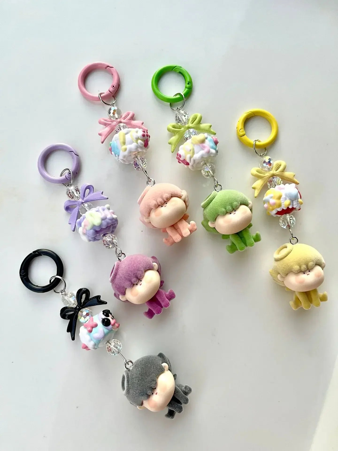 Labubu Mini Keychains