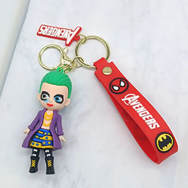 Fashion Cartoon Girl Keychain