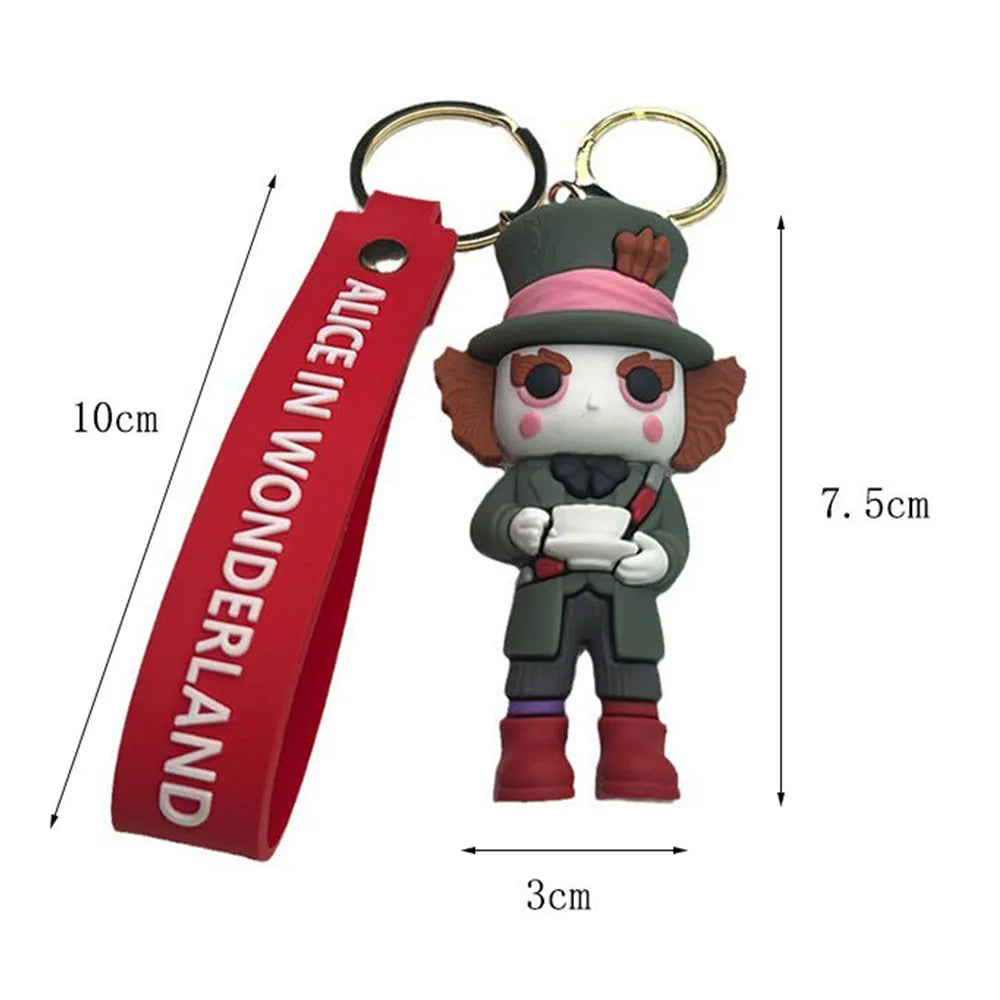 Alice in Wonderland Keychain
