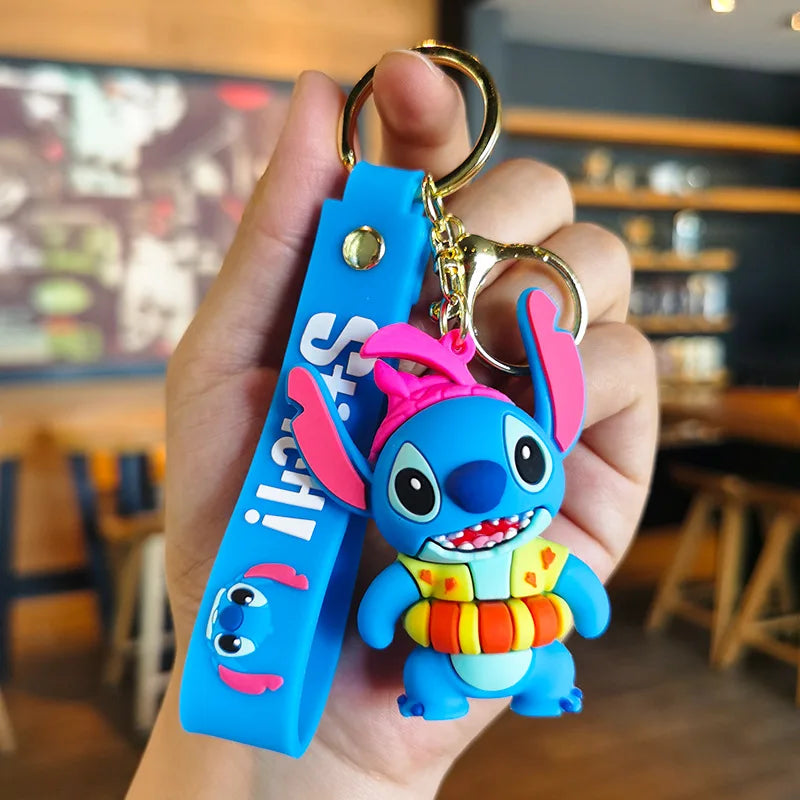 Cartoon Anime Disney Keychain Set