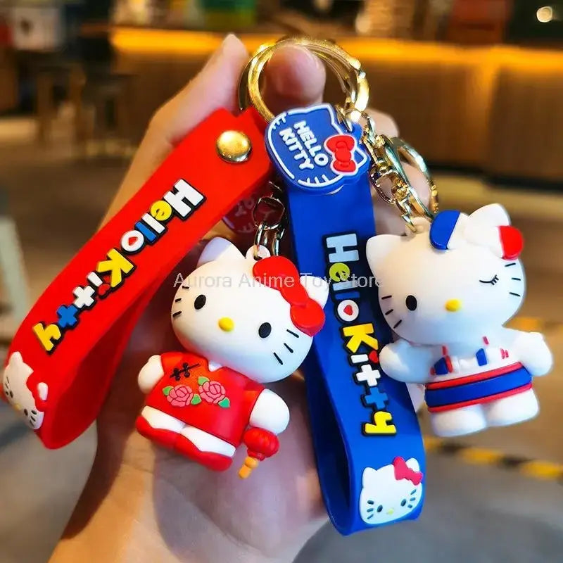 Sanrio Hello Kitty and Cinnamoroll Keychains