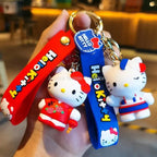 Sanrio Hello Kitty and Cinnamoroll Keychains