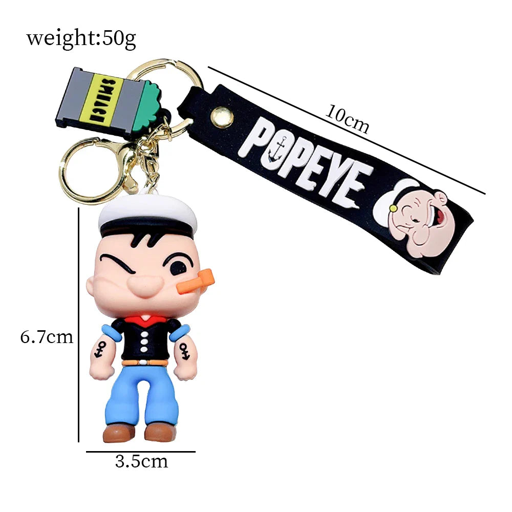 Popeye The Sailor Keychain